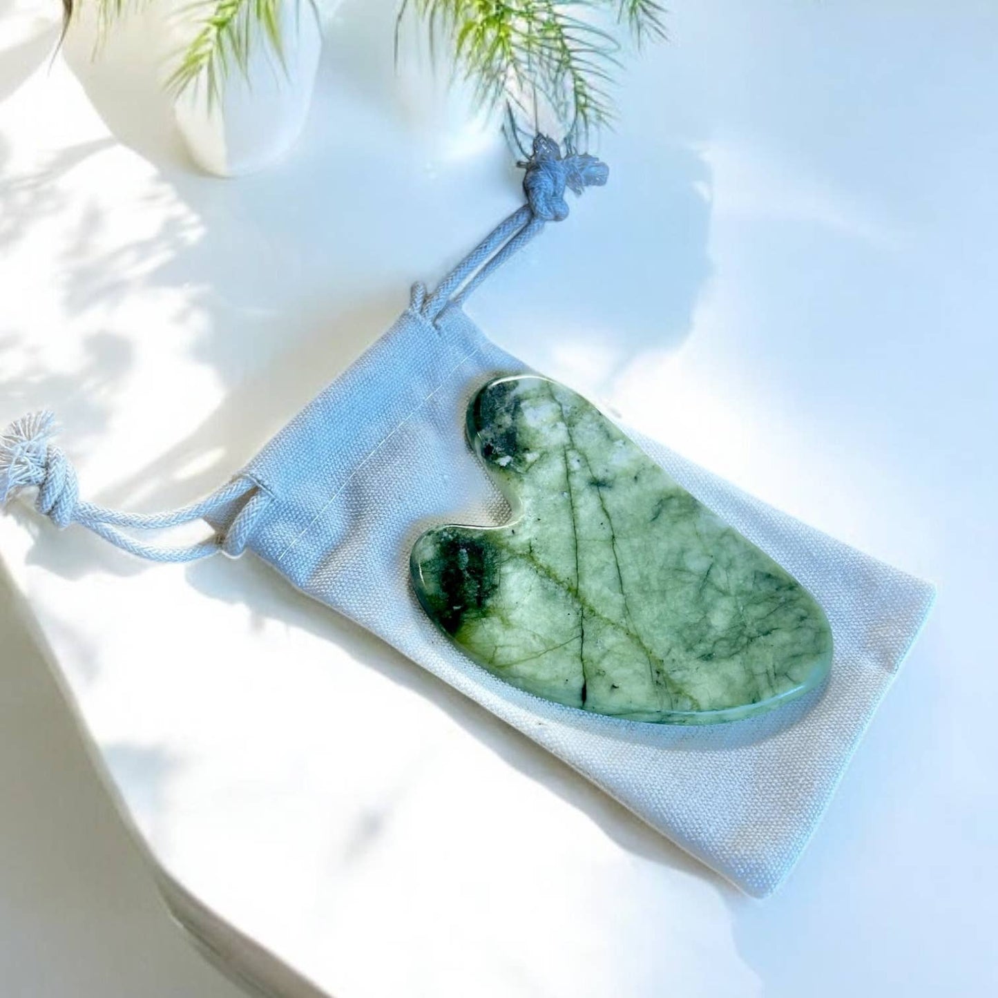 Gua Sha Stone | Facial Stone | Self Care Bestseller | Gift: Jade