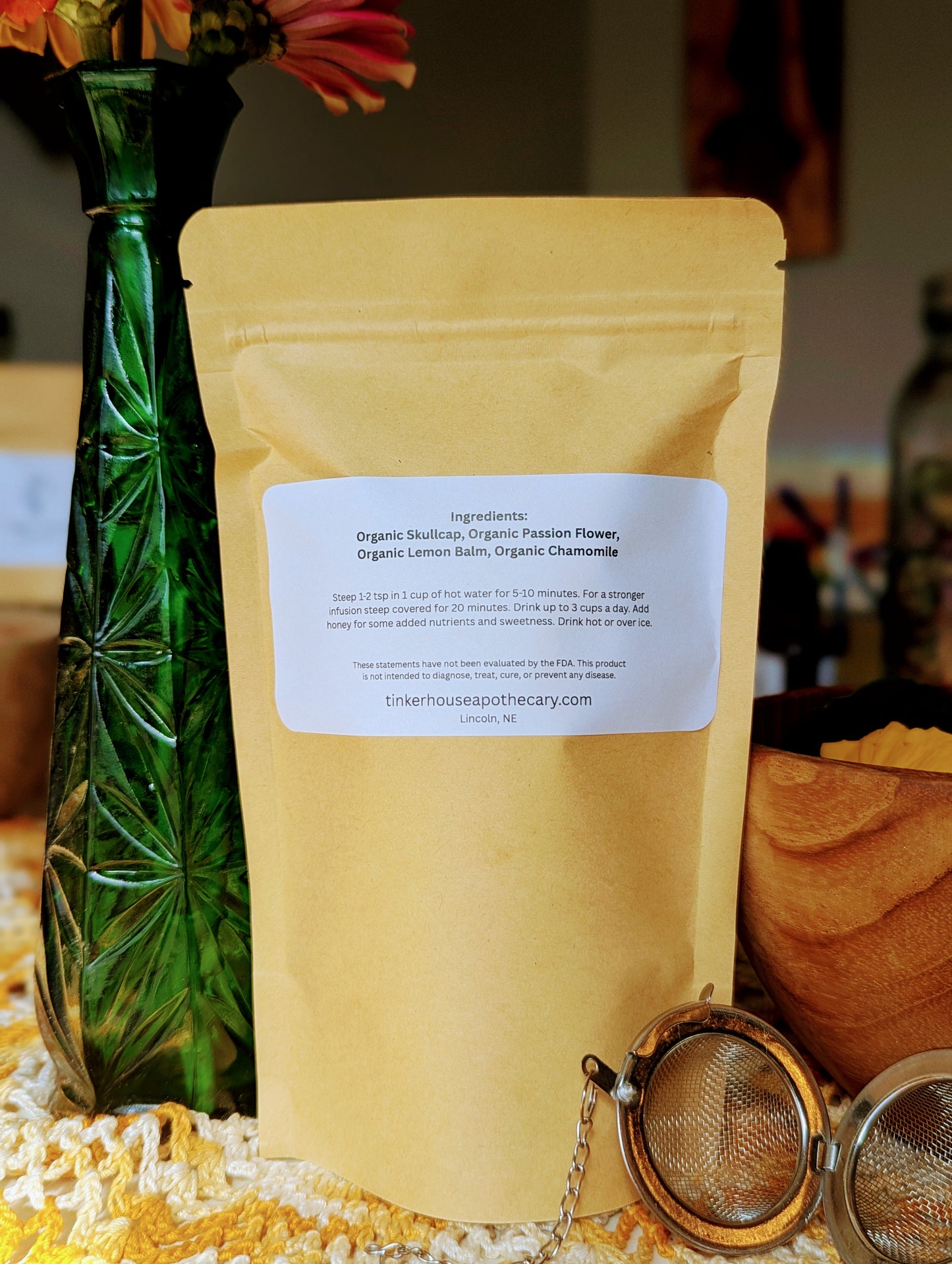 Still Water tincture + Sweet Sleep tea